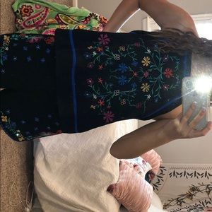 Embroidered Tank and Short set